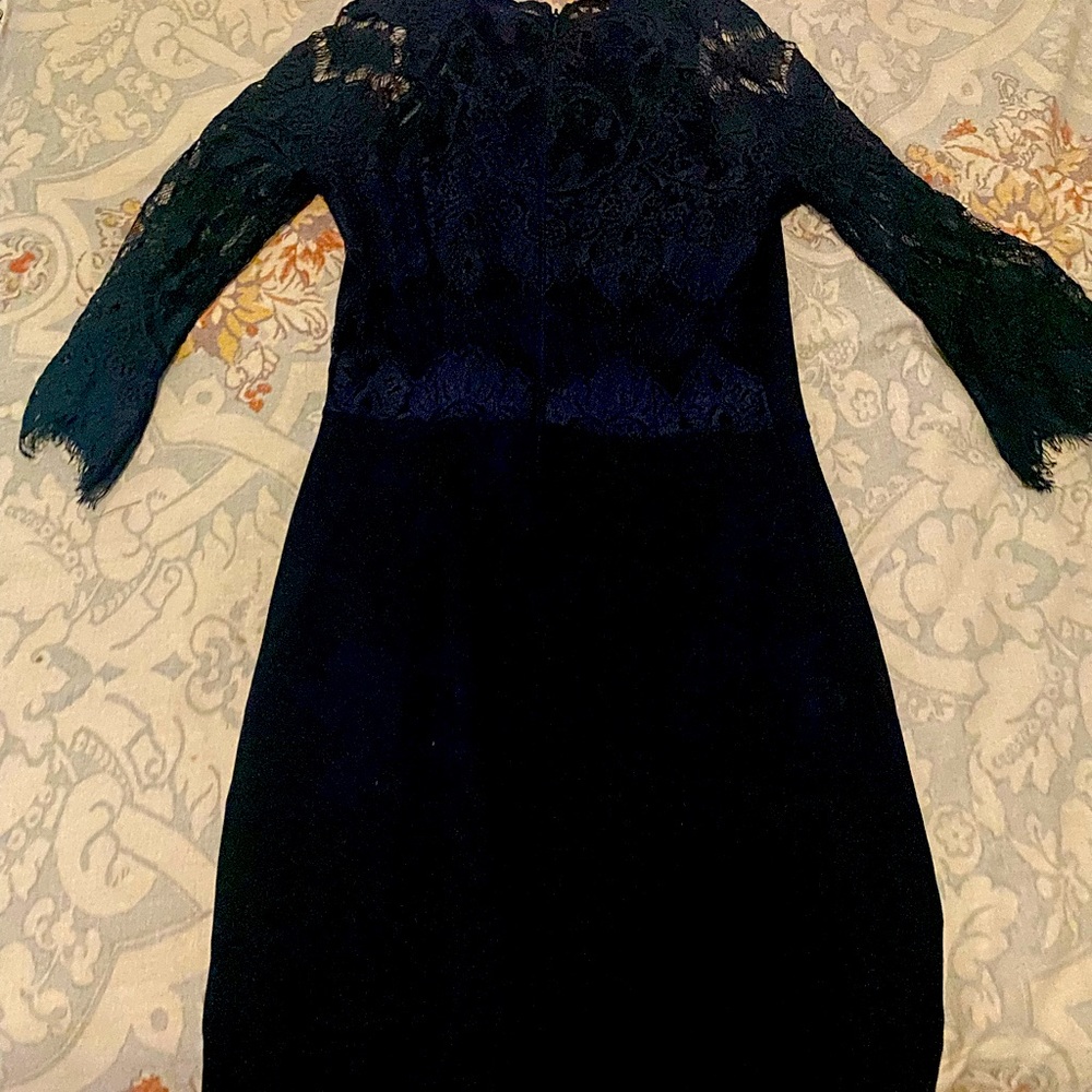 BLACK LACE DRESS - Picture 2 of 2